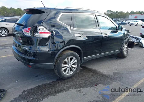 2016 Nissan Rogue Sv from USA, damaged, VIN KNMAT2MV0GP630213